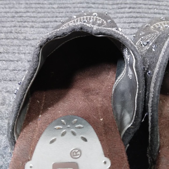 Bongo Girls Daisy Clogs Sandals Black - Picture 10 of 11